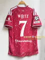 2627 liverpool home customized no. 7 star + champions league armband