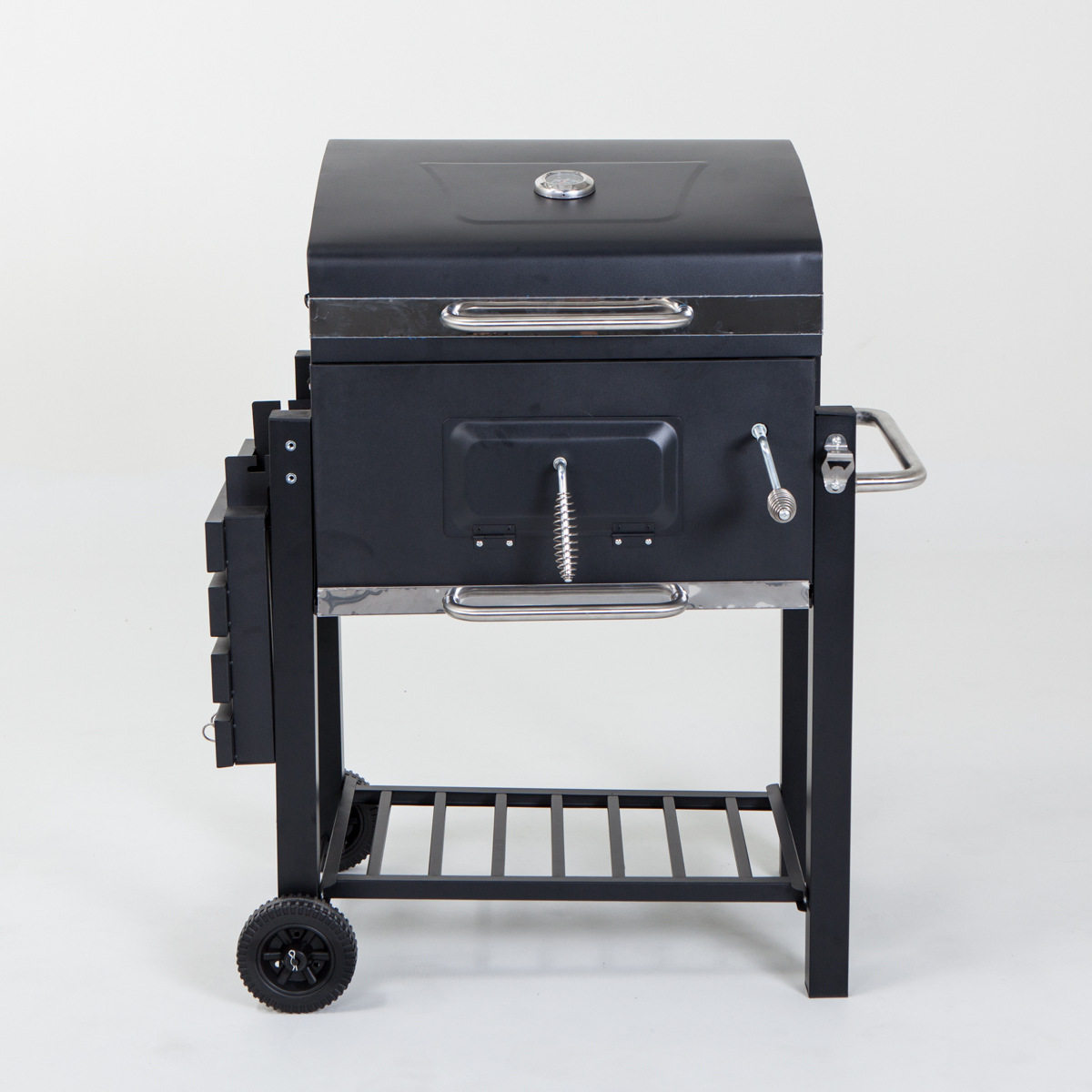 Outdoor Courtyard Large American-Style Charcoal Barbecue Grill Garden Stove Square Stove Bbq Large Square Stove Outdoor Barbecue Grill