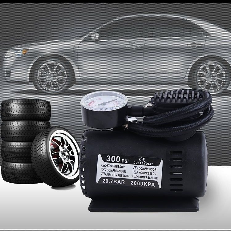 Factory Direct 12v miniature air pump car air pump locomotive tire inflator car air pump Electric