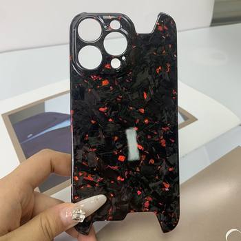 For Apple 15Pro Max Carbon Fiber Phone Case New 15Pro Forged Irregular Protective Shell