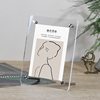 Photo Frame Display Frame 6inch Photo DIY Acrylic Puzzle Frame Wedding Certificate Certificate Ins Desktop Display Frame