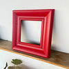 Dopamine Rouge Mirror Frame Oil Painting Custom Wooden Framing Wooden Picture Frame Solid Wood Framing Self-Assembling Photo Frame Empty Frame