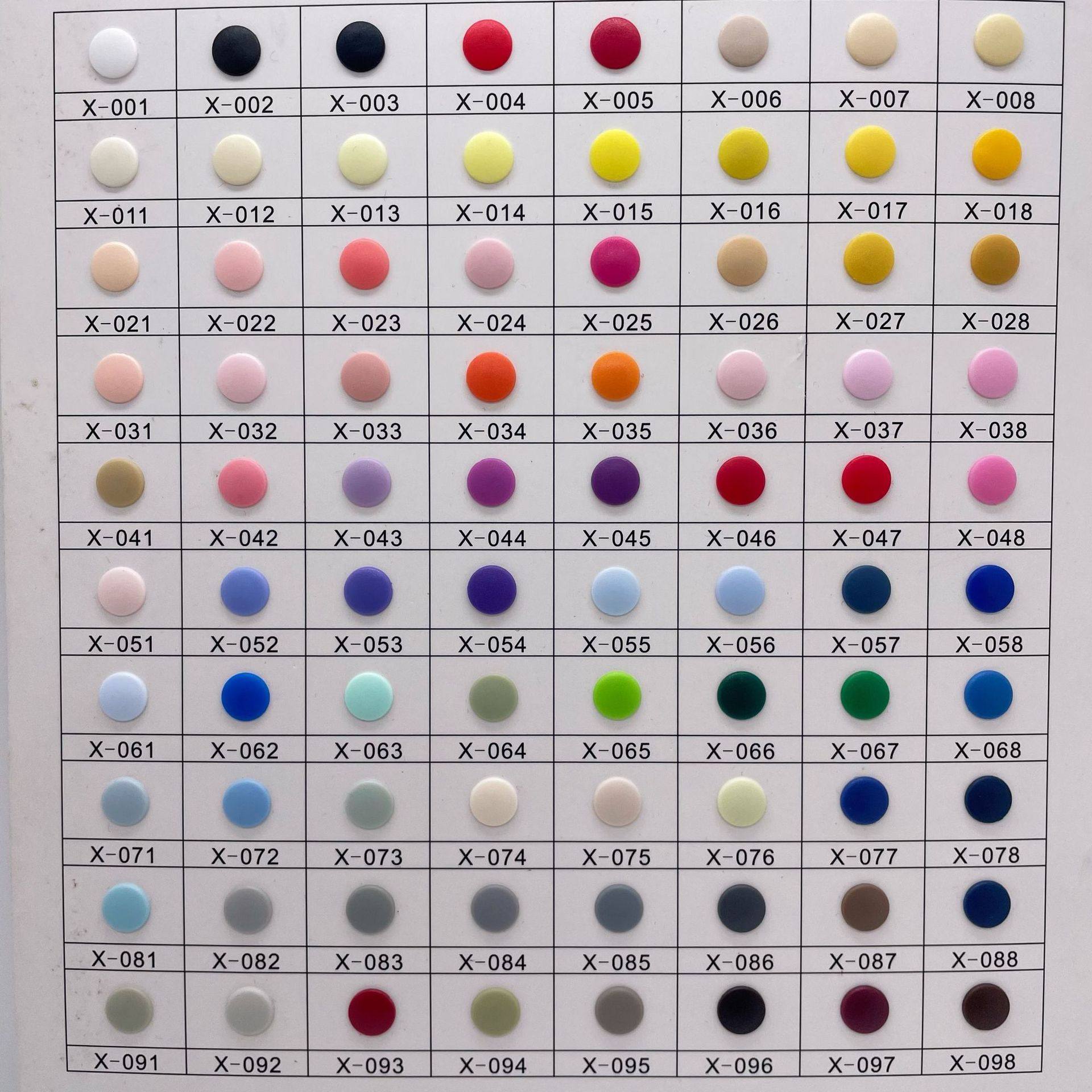 Resin Four-Button Plastic T5 Colorful Environmentally Friendly Button T3T8 Plastic Steel Snap Button Children's Clothing Raincoat Button Spot Wholesale