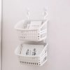 Hook Hanging Storage Basket Kitchen Hanging Basket Bathroom Cosmetic Storage Basket Plastic Basket Storage Basket