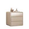 Solid Wood Bedside Table 2025 New Model Simple Modern Small Light Luxury High-End Cream Style Bedroom Home Bedside Cabinet