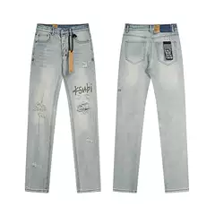 Purple brand Jeans Monogram