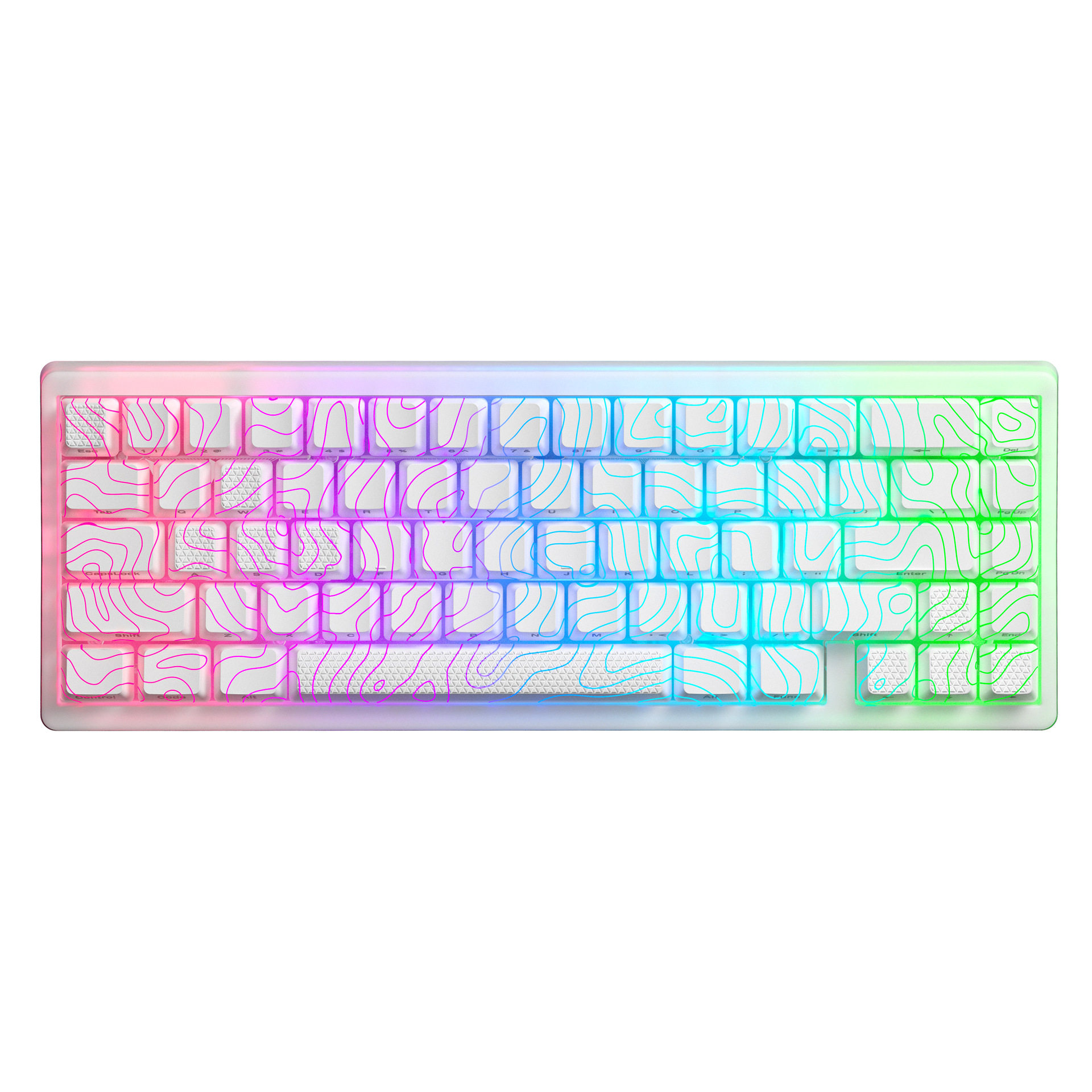 XVX M67 Light Myth Selected Wired Mechanical Keyboard IMD Contour 2.0 Keyboard Game Electronic Competition 68 Matching
