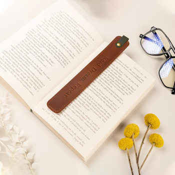 Etsy Same Style Leather Bookmark Can Be Laser Engraved Seamless Reading Gift Personalized Leather Bookmark Reader Gift