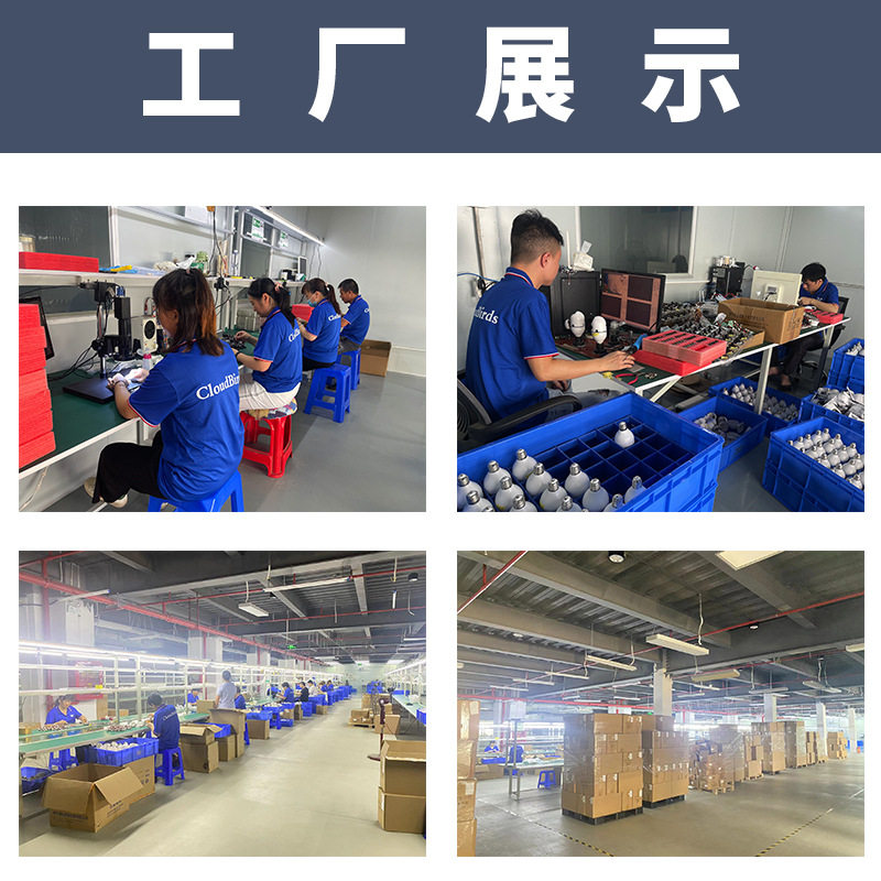 Bulb Camera Lamp Holder Camera E27 Monitoring Indoor Wifi Night Vision Hd 360 Foreign Trade Cross-Border Hot Model