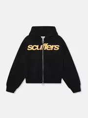 European and American Cross-Border Scuffers Casual Hooded Sweatshirt Street Style Loose Letter Pullover Hoodie for Men and Women