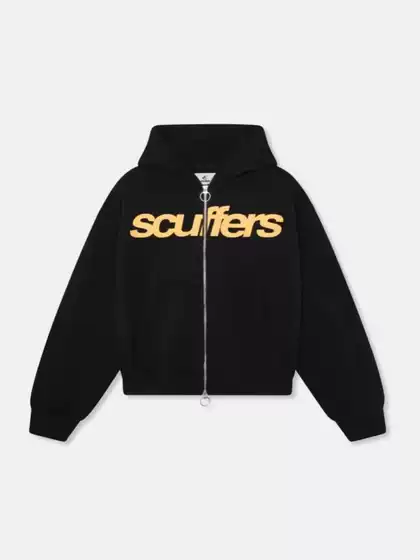 European and American Cross-Border Scuffers Casual Hooded Sweatshirt Street Style Loose Letter Pullover Hoodie for Men and Women