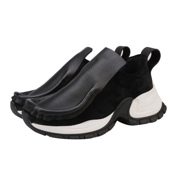 slip-on nữ không dây vải
