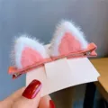 Orange Cat Ears Hairpin
