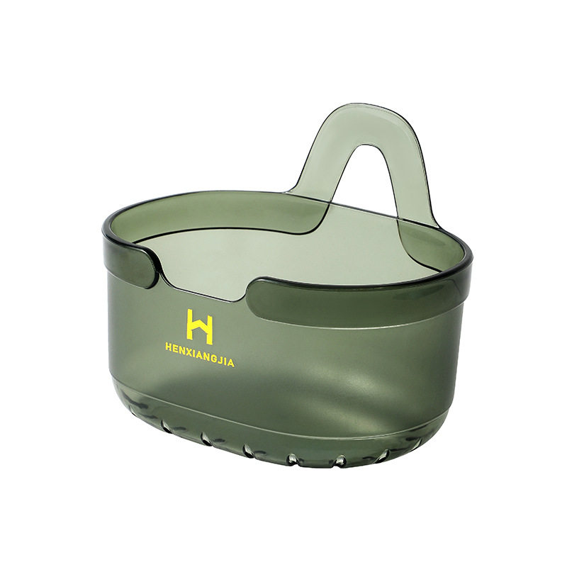 Wall-Mounted Storage Basket, Large Capacity Bathroom Cosmetics Hanging Basket, Traceless Suction Cup Kitchen Onion, Ginger, and Garlic Draining Storage Basket