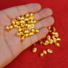 Alluvial Gold Small Ingot Solid Artificial Mini Peanut Gold Bar Ingot Small Wishful Golden Toad Gift Persimmon Crafts