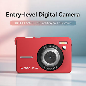 Cross-Border Supply of Digital Cameras for Students, Entry-Level Mirrorless Cameras with High Pixels, High-Definition for Campus Use, Wholesale and Customizable