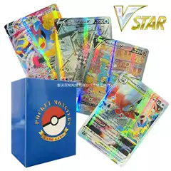 Cross-border Pokemon Card Pokemon Card Pokemon Card VMAX Card Pikachu Fire-breathing Dragon