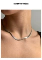 Flat snake bone chain 3mm*50cm
