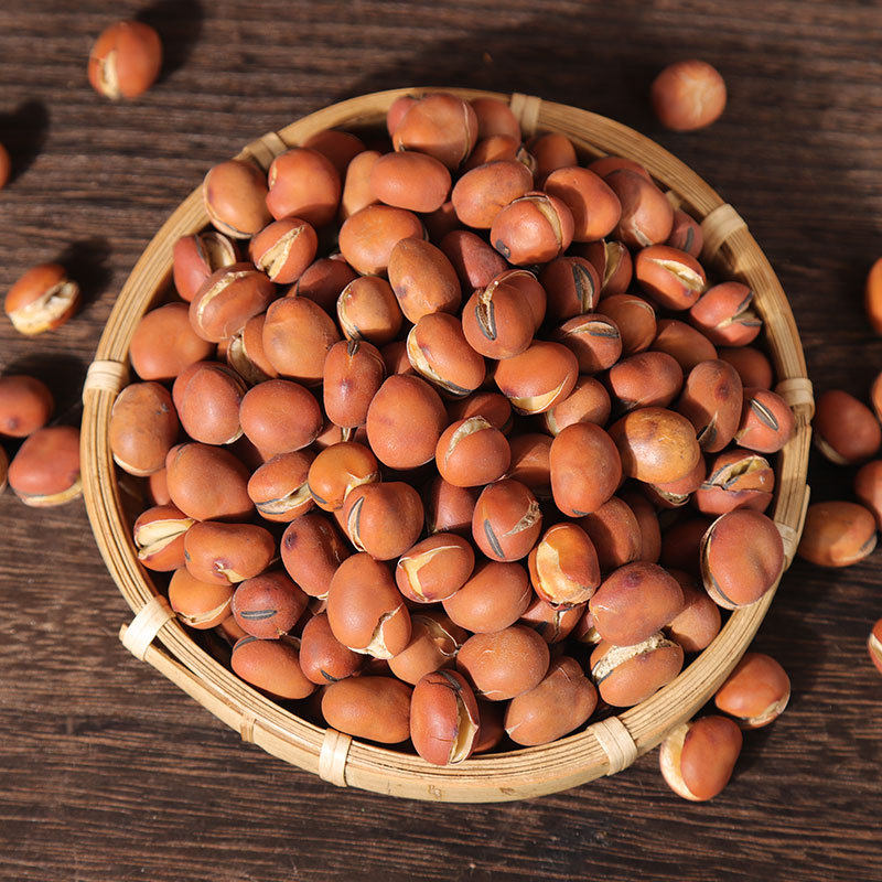 Sichuan Haozi food original flavor fried beans 500g fried beans snack strength factory sales