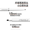 Liangnishi Double-headed Blade Eyeliner Gel Pen genuine goods Natural and Long-lasting Waterproof and Sweat-proof and Not Easy to Sizzling Cheap Eyeliner