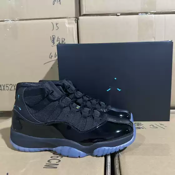 Original Aj11 Big Devil Joe 11 Black and White Red High-Top Starry Sky Dunk Black and Red Autumn/Winter New Men's Sneakers