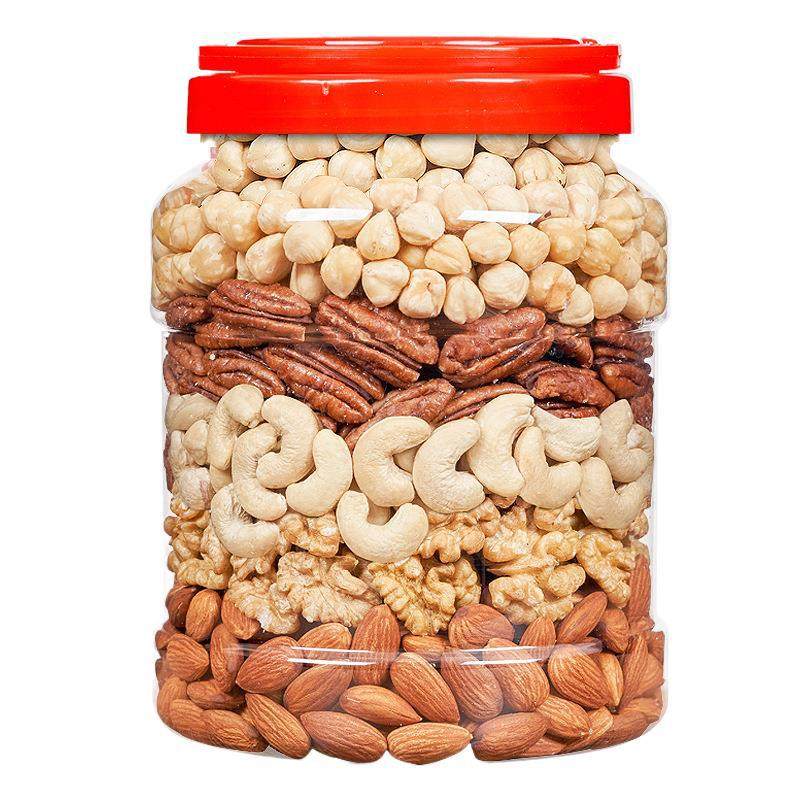 Daily Nuts Mixed Comprehensive Nuts Pure Nuts Canned 500g Pregnant Women Dried Fruits Children's Snacks New Year's Goods