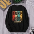 Sweatshirt black surf