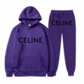Purple black label