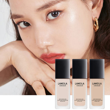 Moisturizing clear powder foundation liquid holding makeup cream muscle concealer is not easy to last is not easy to take off makeup skin naked makeup wholesale