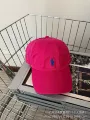 Rose red navy blue label
