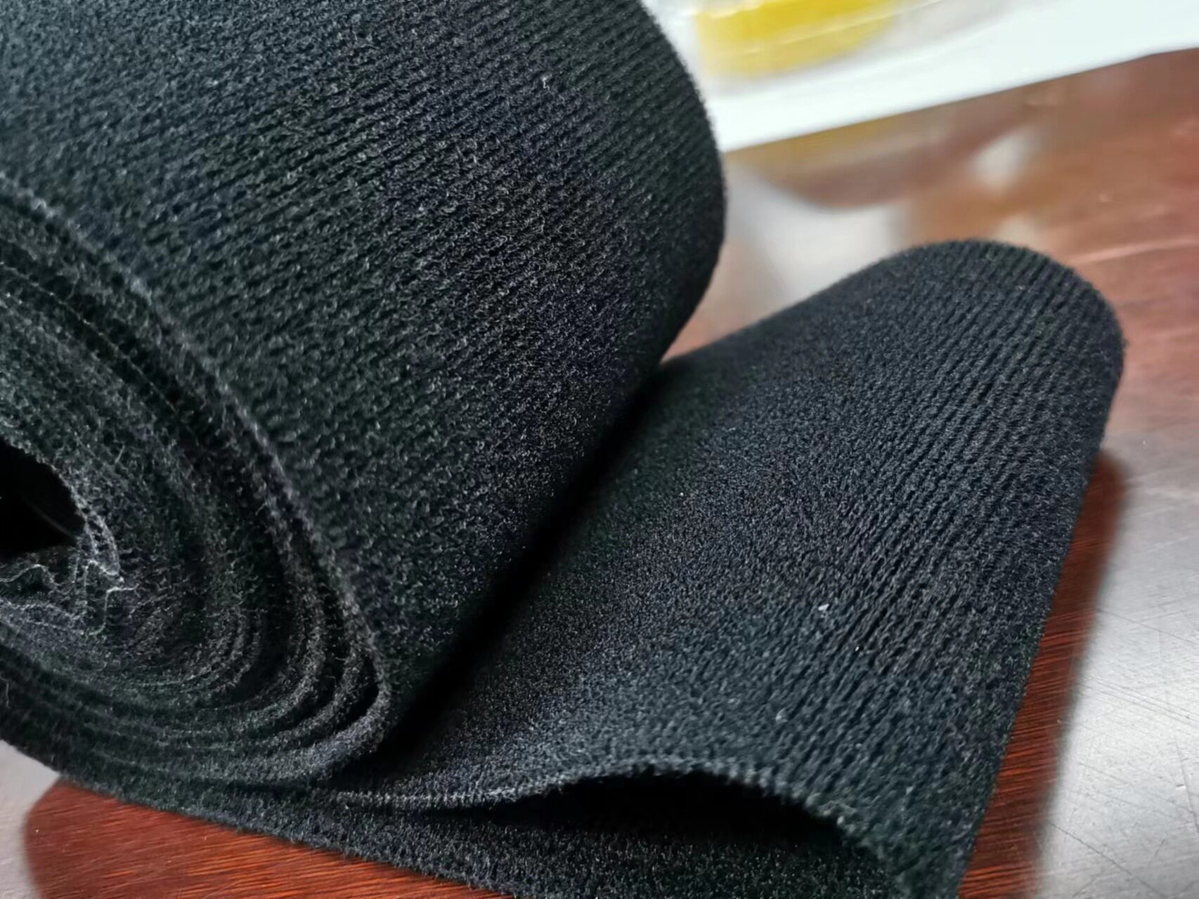 Medical double-sided Velcro nylon fleece double-sided flannelette arm correction fixed strap black and white Velcro