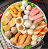 Hot Pot Meatballs, Barbecue Spicy Soup, Oden, Frozen Ingredients Mixed Set, Beef Meatballs, Whole Box Instant Food