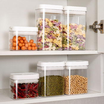 Food Grade Sealed Jar Bean Noodles Grain Kitchen Storage Box Dry Goods Moisture-proof Storage Storage Jar Insect-proof