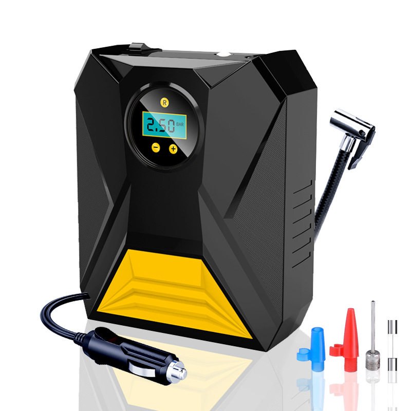Car inflator car portable tire electric inflator 12V multifunctional stride