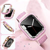 Suitable for Apple Watch 9 Star Diamond Case 41mm Watch Protective Case Hard Shell Crystal 45mm Cross-Border Hot Sale