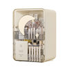 Light Luxury Cosmetic Storage Box Desktop Lipstick Box Storage Rack Dressing Table Dust-proof Large Capacity Skin Care Storage Cabinet