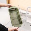 Retractable Drain Basket Kitchen Vegetable Basket Wash Basin Drain Household Living Room Fruit Plate Water Filter Basket