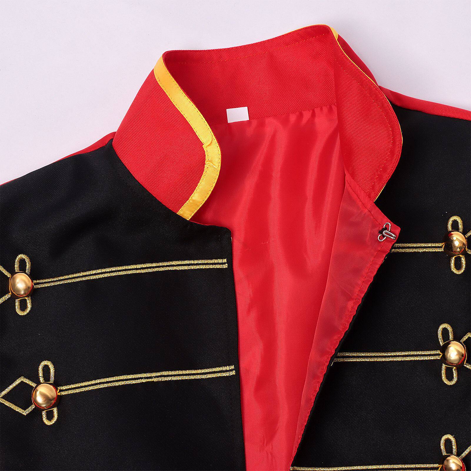 亚马逊wish中世纪服装男士复古立领马戏团表演服绅士化装舞会服装