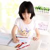 10-Piece Suction Card Stationery Learning Set Student Stationery Gift Colored Pencil Sharpener Drawing Colored Pencils
