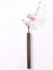 Solid Paulownia Wood Wall-Mounted Flower Arrangement Japanese Creative Hydroponic Flower Holder Living Room Art Dried Flower Ornament Flower Ginger Tea