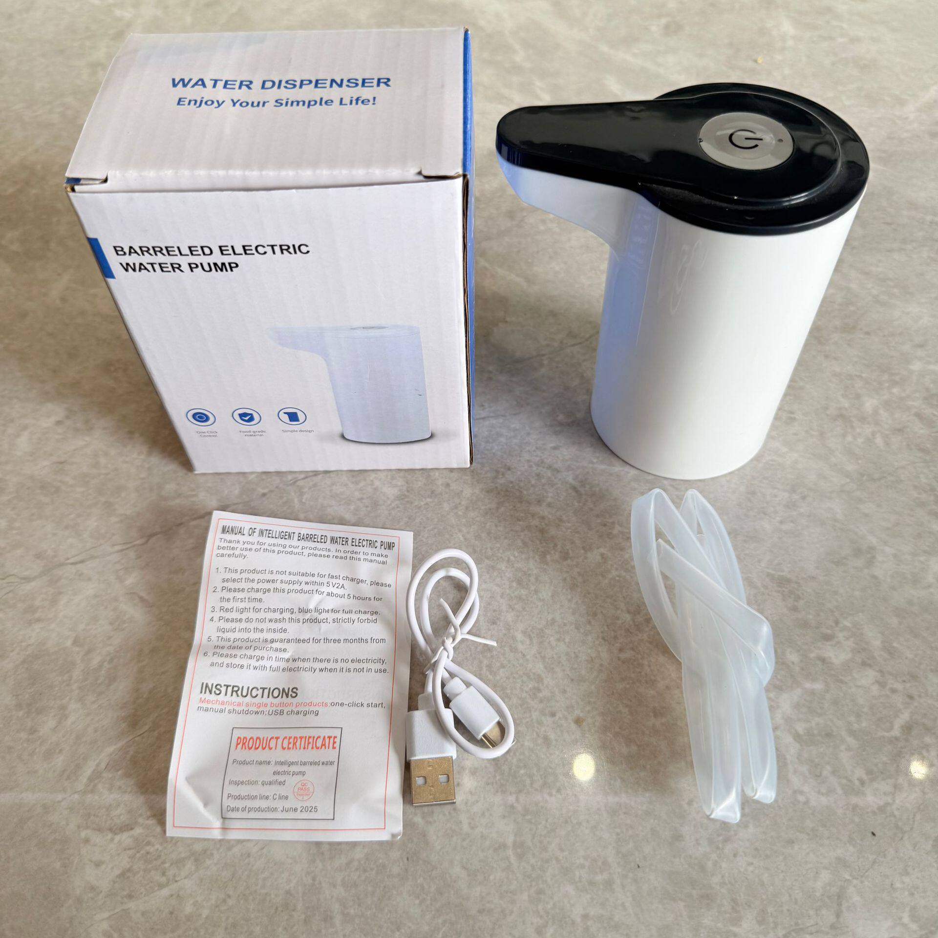 压水器上水器吸水器充电家用饮水机桶装水矿泉水桶装水电动抽水器