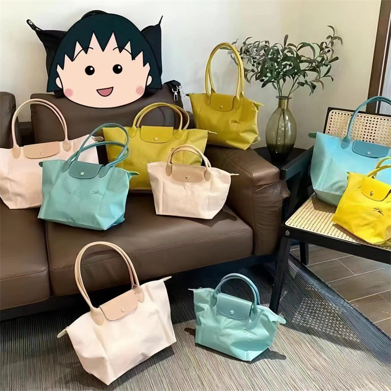 French Longxiang 70th Anniversary Single Shoulder Handbag Tote Bag Dumpling Bag Crossbody Bag Mummy Bag General Bag Shopping Bag