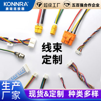 Terminal Wiring Harness 1.0/1.25/1.5/2.0/2.54/Male Red and Black Terminal Wire Ph/Xh Terminal Wire