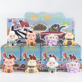 Tide Play Crazy Animal City Слепая сумка Слепая коробка Милая кукла из стекающейся смолы, детская игрушка, украшение, подарок на день рождения