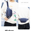 Canvas Waist Bag Is Wear-Resistant, Practical, Multi-Functional, Running, Mobile Phone, Sports, Wallet, Multi-Layered, Large-Capacity Waist Bag Wholesale