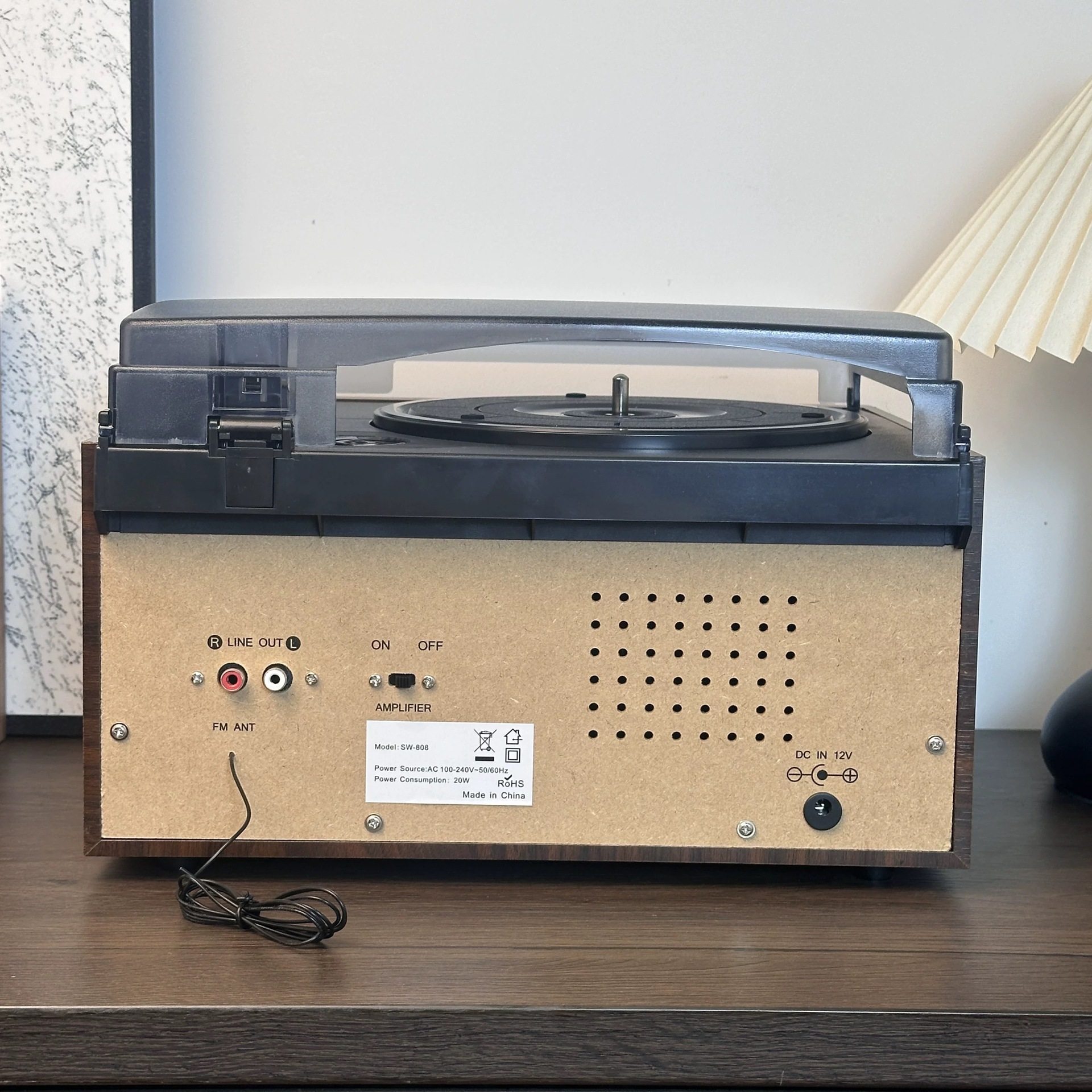 Cross-Border Best-Selling Multifunctional Retro Vinyl Record Player, Cd Player, Tape Player, Fm Radio, Bluetooth Speaker Ornament