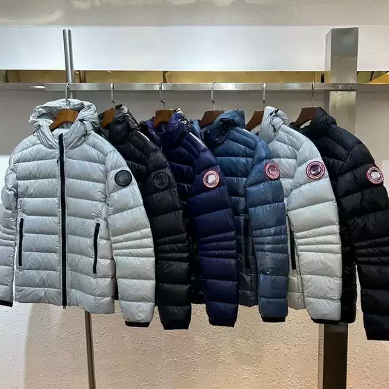 Big Goose Men's Luxury Brand down Jacket Winter High-End Trendy Lightweight Hooded Warm Sports Coat