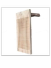 Thickened Solid Wood Washboard with Legs, Large Washboard with Legs for Sitting, Camphor Wood