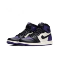 Black and white purple
