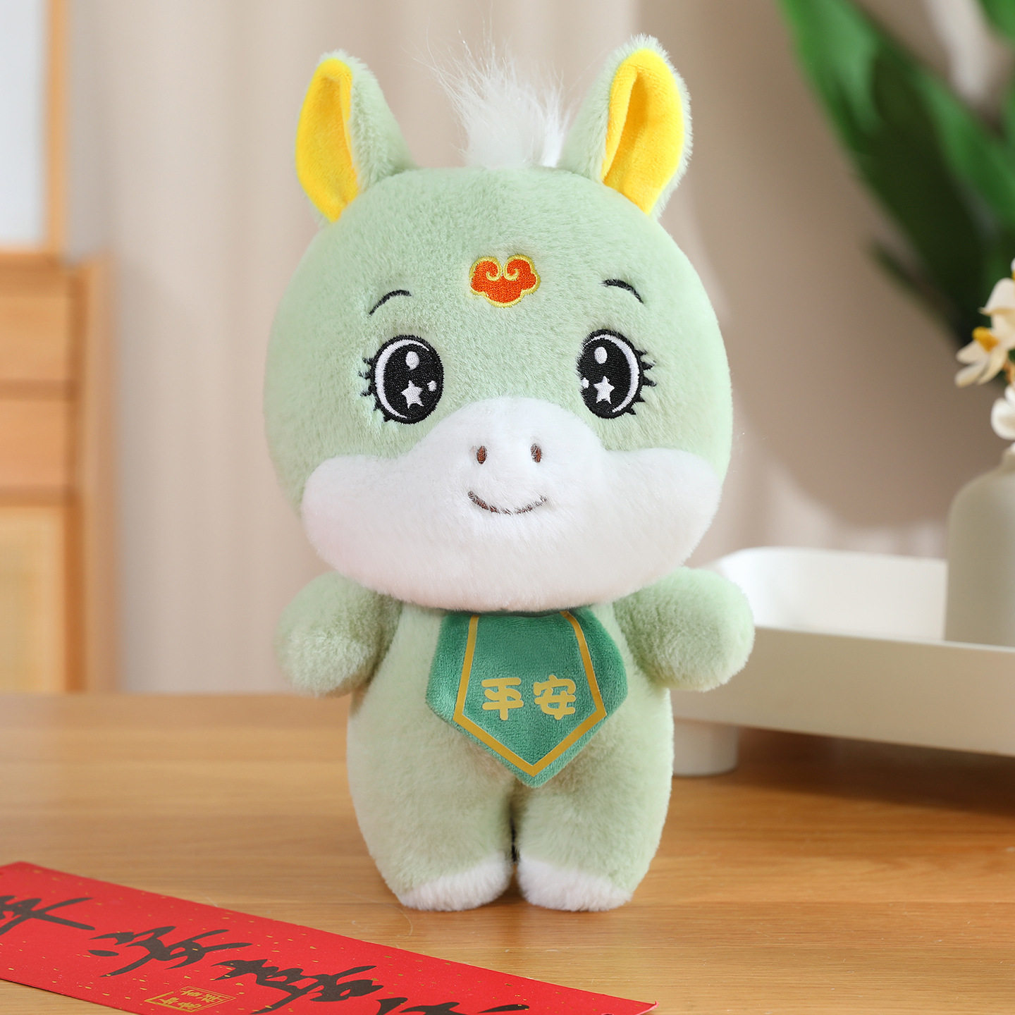 2026马年吉祥物公仔毛绒玩具新年生肖小马玩偶开门红年会活动礼品